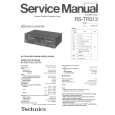 TECHNICS RSTR313 Service Manual