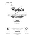 WHIRLPOOL SF365BEPW4 Katalog Części