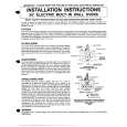WHIRLPOOL MEW5530ACW Installation Manual