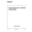 SIEMENS RD132G6 Service Manual