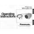 PANASONIC WVLZ6115 Instrukcja Obsługi