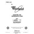 WHIRLPOOL MW8300XP0 Catálogo de piezas