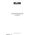 ELIN E1120FU Owners Manual