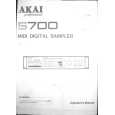 AKAI S700 Owners Manual
