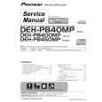PIONEER DEH-P840MPXN Service Manual