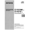 AIWA CTFX719 Manual de Usuario
