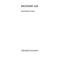 AEG Micromat 625 W Owners Manual
