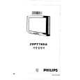 PHILIPS 29PT785A/85R Owners Manual