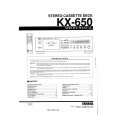 YAMAHA KX650 Service Manual