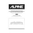 ALPINE 3555 Owners Manual