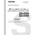 TOSHIBA SD5700 Service Manual