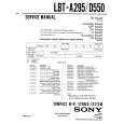 SONY LBT-A295 Service Manual