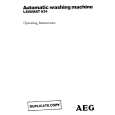 AEG Lavamat 634 w Owners Manual