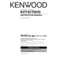 KENWOOD KVT817DVD Instrukcja Obsługi