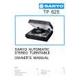 SANYO TP625 Owners Manual