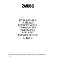 ZANUSSI ZI4250D Owners Manual