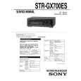SONY STR-GX700ES Service Manual