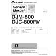 PIONEER DJC-800RV/ZXJ/WL5 Service Manual
