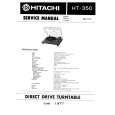 HITACHI HT-350 Manual de Servicio