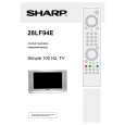SHARP 28LF94E Instrukcja Obsługi