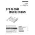 PANASONIC KXF780 Owners Manual