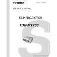 TOSHIBA TDP-MT700 Service Manual
