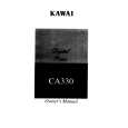 KAWAI CA330 Owners Manual
