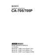 SONY CA-705 Service Manual