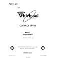 WHIRLPOOL LE4900XTF0 Parts Catalog