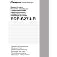 PIONEER PDP-S27-LR/XIN1/E Manual de Usuario