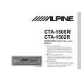 ALPINE CTA1505R Owners Manual