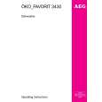 AEG FAV3430W Owners Manual