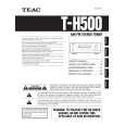 TEAC TH500 Owners Manual