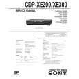 SONY CDP-XE200 Manual de Servicio