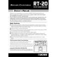 ROLAND RT-20 Owners Manual