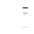 ZANUSSI ZI6121F Owners Manual