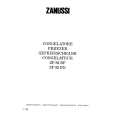ZANUSSI ZF82BN Owners Manual