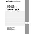 PIONEER PDP-615EX/WYV Manual de Usuario
