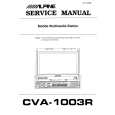 ALPINE CVA1003R Instrukcja Serwisowa