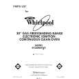WHIRLPOOL SF3300ERW5 Catálogo de piezas