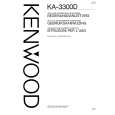 KENWOOD KA-3300D Owners Manual
