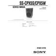 SONY SSCPX5W Instrukcja Serwisowa
