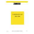 ZANUSSI DW4936 Owners Manual
