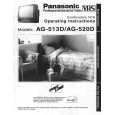 PANASONIC AG513 Owners Manual
