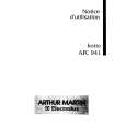 ARTHUR MARTIN ELECTROLUX AFC941N Owners Manual
