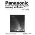 PANASONIC PT51G35B Owners Manual