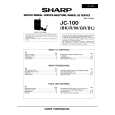 SHARP JC100 Service Manual
