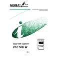 MOFFAT ESC5061W Owners Manual