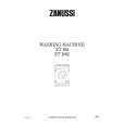 ZANUSSI ZT102 Owners Manual