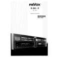 REVOX B260-E Owners Manual